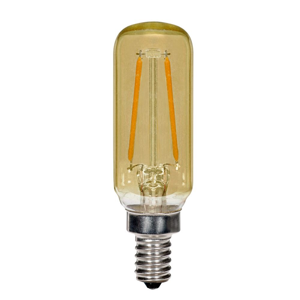 Carbon Filament LED Candelabra T6 Light Bulb 15-Watt Equivalent by Satco S9873 | Destination Lighting