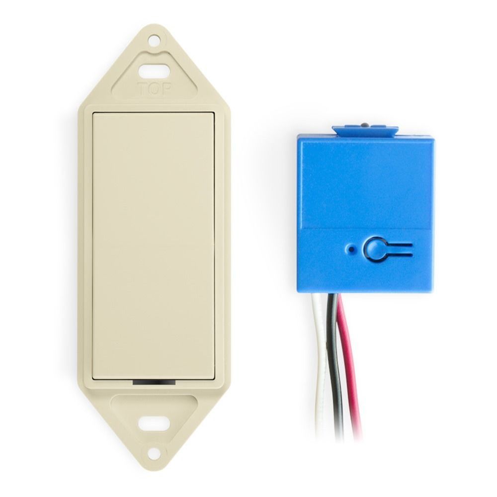 Levven Wireless Light Switch Kit (Light Almond), 1-GPC10/1-GPSLA