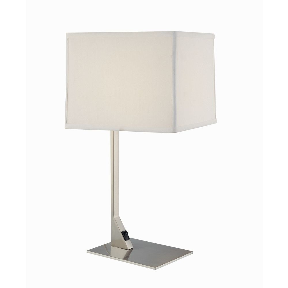 Modern Table Lamp with Rectangular 